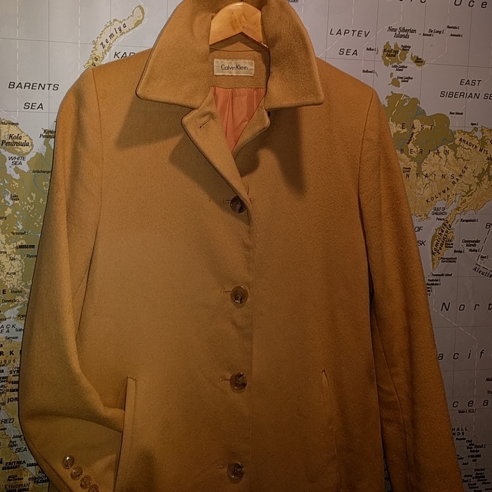 Calvin Klein merino wool coat